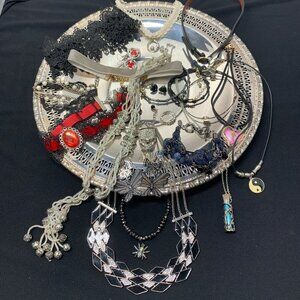 🖤 Glam Goth • Whimsy Goth • Spooky Jewelry Mystery Bundle  20 Pieces 🦇✨